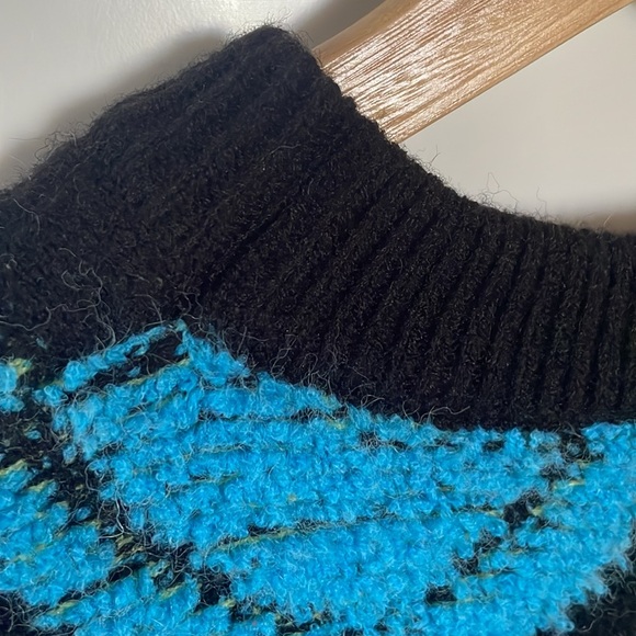 INDV baggy smiley sweater y2k rainbow Large - Picture 4 of 6